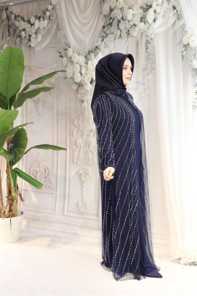 547 CODE SHIMMERING ABAYA