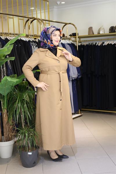 5473 CODE BRONZE BELTED TRENCH COAT