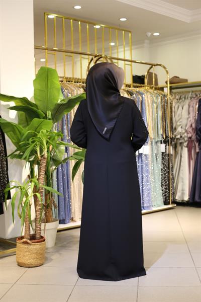 5506 CODE FLOWER CRYSTAL STONES ABAYA