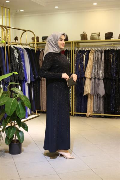 5519 CODE TAŞLI ELBİSE