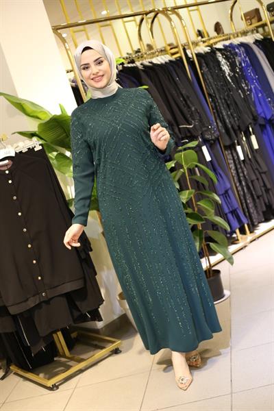 5519 CODE TAŞLI ELBİSE