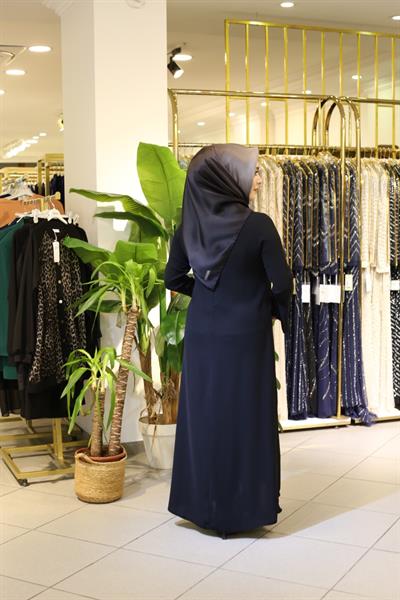 5527 كود فستان متموج من جانب واحد