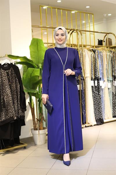 5532 KOD SU YOLU TAŞLI ELBİSE