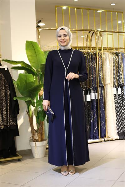 5532 KOD SU YOLU TAŞLI ELBİSE