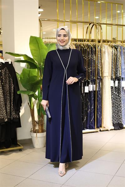 5532 KOD SU YOLU TAŞLI ELBİSE