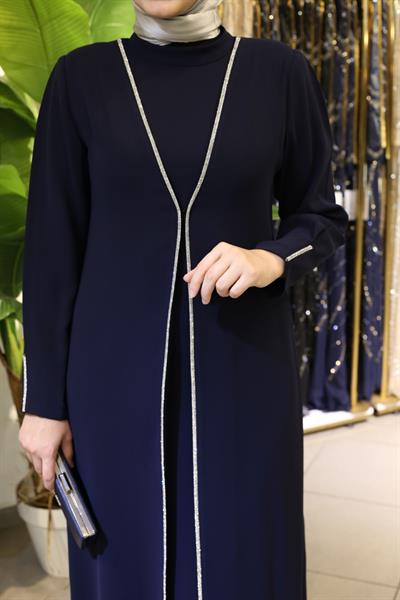 5532 KOD SU YOLU TAŞLI ELBİSE