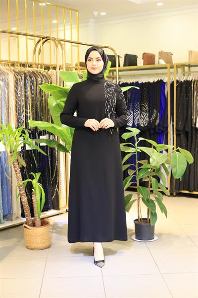 5533 كود 5533 لباس مفصل أوراق الشجر