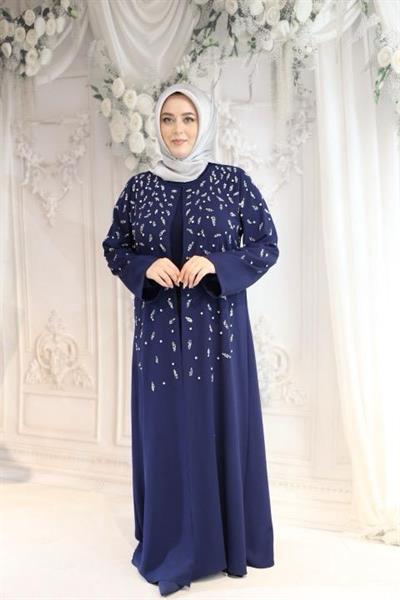 555 CODE STONE DETAILED ABAYA SUIT