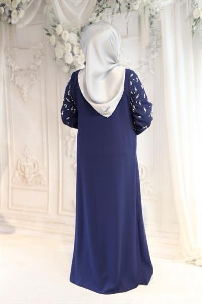 555 CODE STONE DETAILED ABAYA SUIT