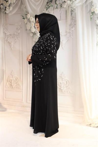 555 CODE STONE DETAILED ABAYA SUIT