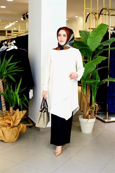 5562 KOD ŞİFON TUNİK