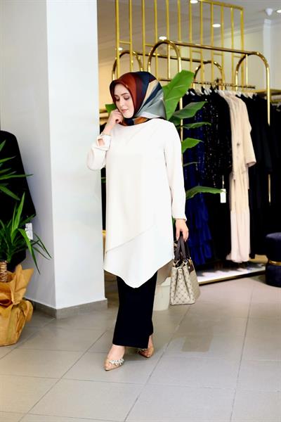 5562 KOD ŞİFON TUNİK