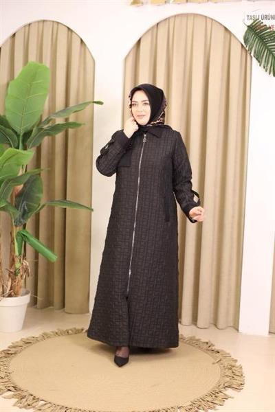 5583 KOD KENDİNDEN DESENLİ KAPİTONE MONT