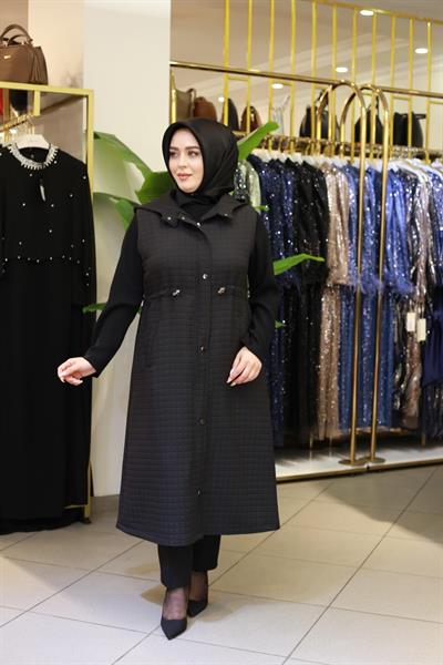 5598 CODE WAIST ELASTIC QUILTED VEST