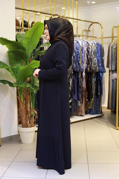 5608 CODE ARABIYE FRONT PLEATED ABAYA