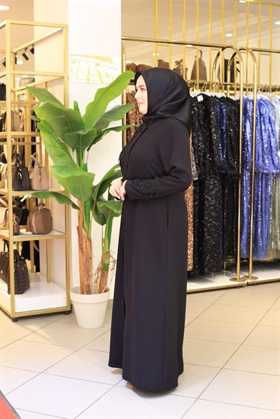 5610 CODE HAND-EMBROIDERED BEADED FERACE