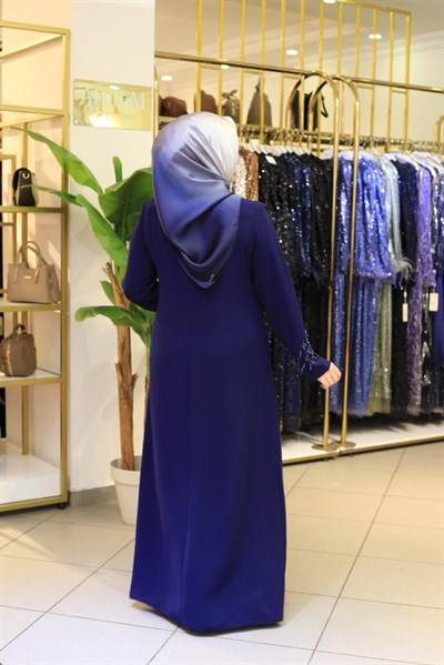 5610 CODE HAND-EMBROIDERED BEADED FERACE