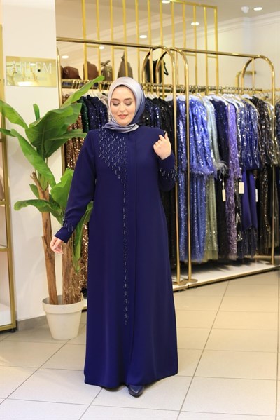5610 CODE HAND-EMBROIDERED BEADED FERACE