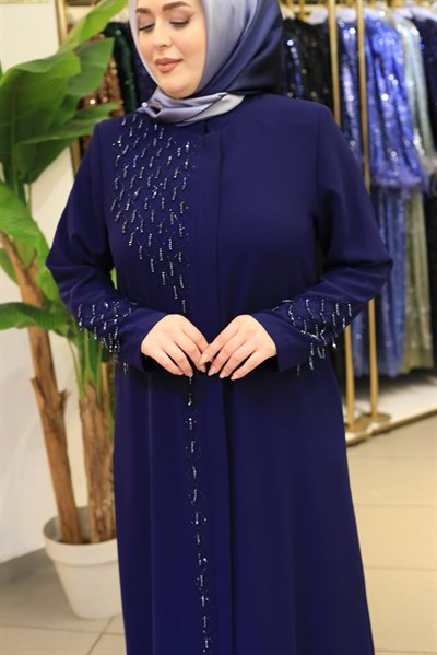 5610 CODE HAND-EMBROIDERED BEADED FERACE