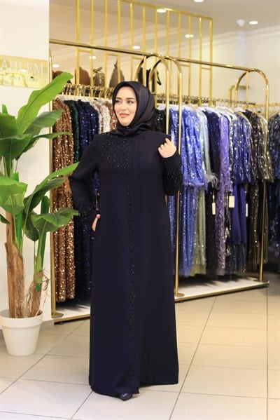 5610 CODE HAND-EMBROIDERED BEADED FERACE