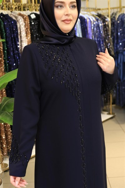 5610 CODE HAND-EMBROIDERED BEADED FERACE