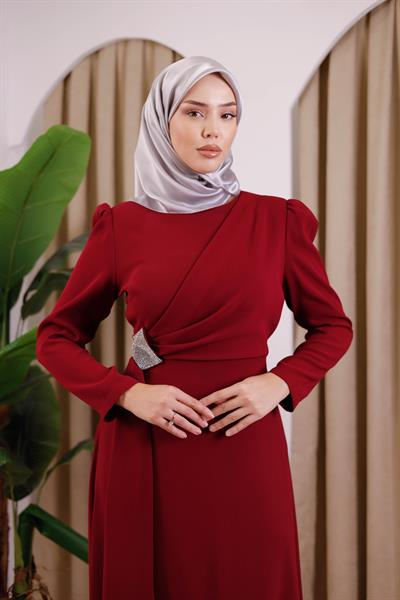 ПЛАТЬЕ С ДРАПИРОВКОЙ СПЕРЕДИ 5701