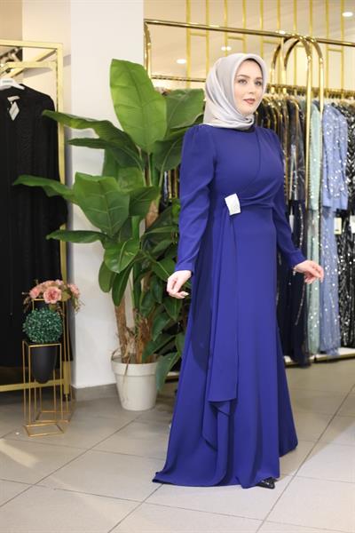 ПЛАТЬЕ С ДРАПИРОВКОЙ СПЕРЕДИ 5701