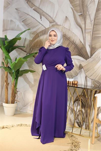 5701 فستان منسدل من الأمام بكود 5701