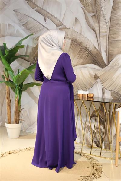 5701 فستان منسدل من الأمام بكود 5701