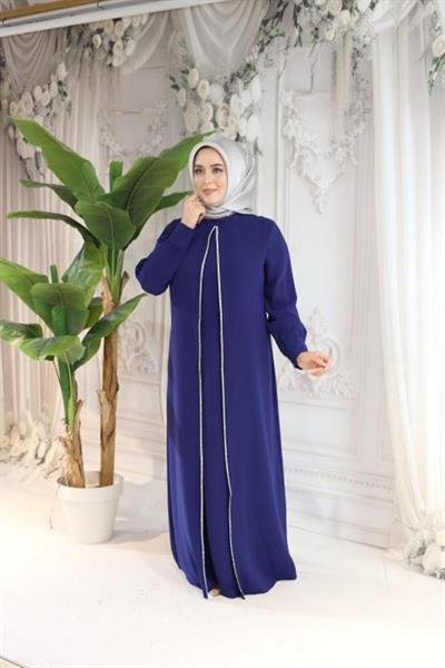 5708 CODE DREIECK GESTREIFTES STEINKLEID