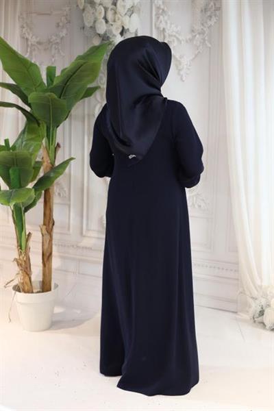 5708 CODE TRIANGLE STRIPED STONE DRESS