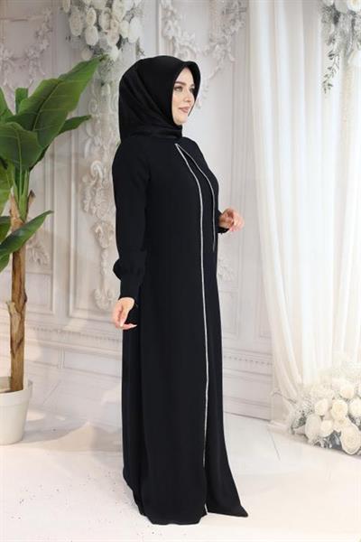 5708 CODE DREIECK GESTREIFTES STEINKLEID