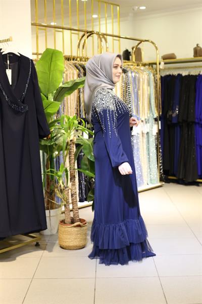 5709 DRESS WITH RUFFLES UNDER THE CODE 5709