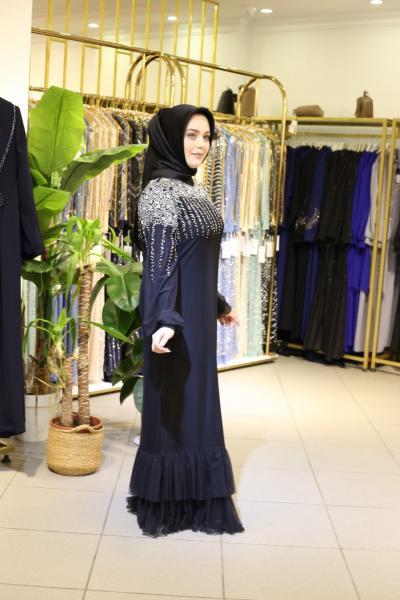 5709 DRESS WITH RUFFLES UNDER THE CODE 5709