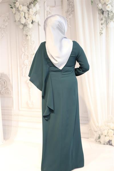 5711 CODE ROBE CAPE À UNE MANCHE