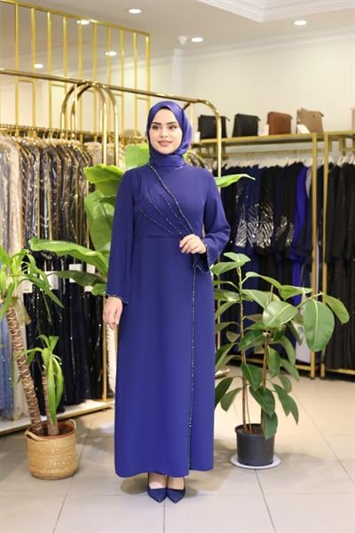 5714 CODE EMBROIDERED STONES DRESS