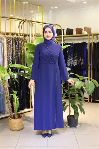 5714 CODE EMBROIDERED STONES DRESS