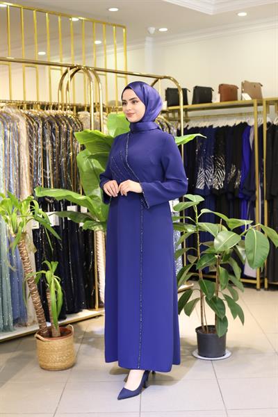 5714 CODE EMBROIDERED STONES DRESS