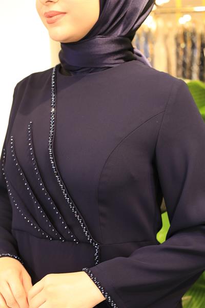 5714 CODE EMBROIDERED STONES DRESS