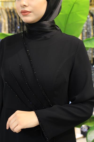 5714 CODE EMBROIDERED STONES DRESS