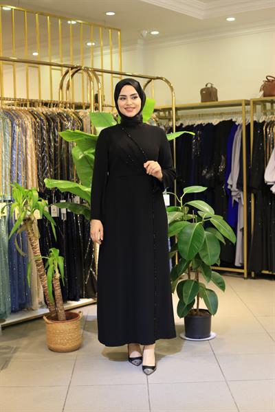 5714 CODE EMBROIDERED STONES DRESS