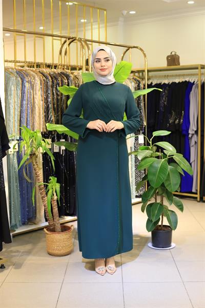 5714 CODE EMBROIDERED STONES DRESS