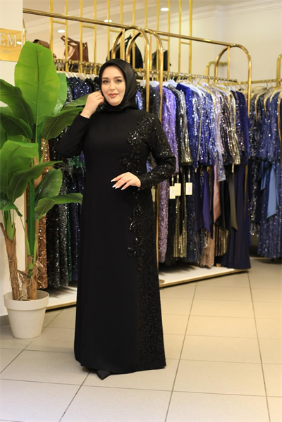 5719 فستان كود جبر مفصل 5719
