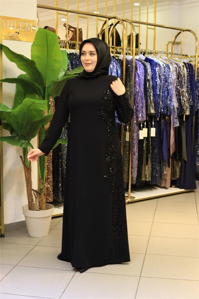 5719 فستان كود جبر مفصل 5719