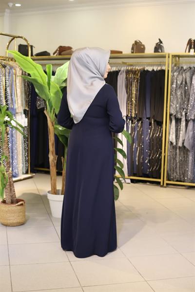 5725 CODE MIT YOLU İNCİ ELBİSE