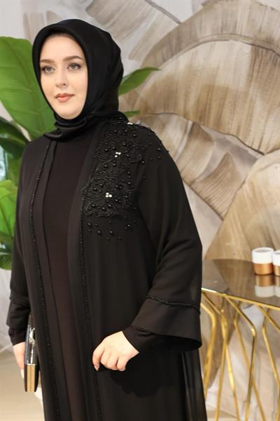 5730 بدلة عباية كود كتف زهرة الجبر 5730