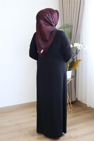 5736 CODE BLUMENBESTICKTES KLEID