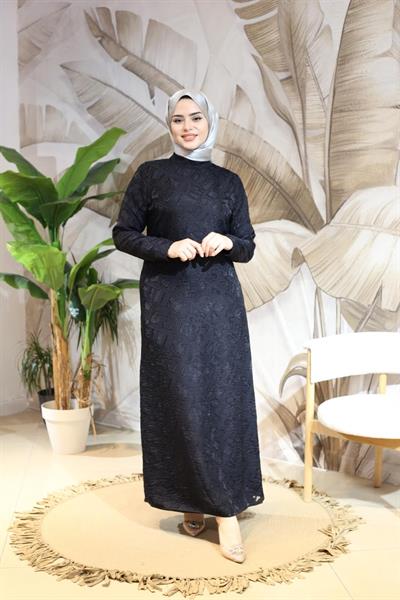 5782-2 kod kod kendi̇nden desenli̇ elbi̇se