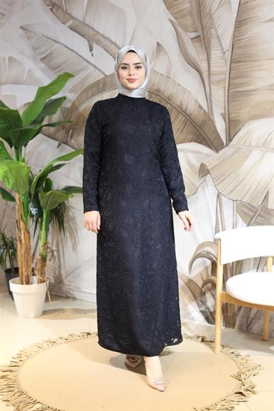 5782-2 kod kod kendi̇nden desenli̇ elbi̇se