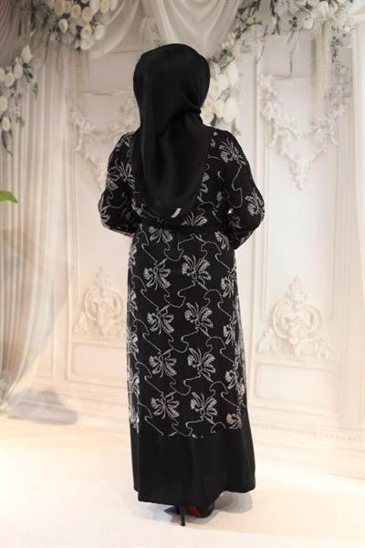 5806 CODE FLOWER EMBROIDERY EMBROIDERED ABAYA SUIT